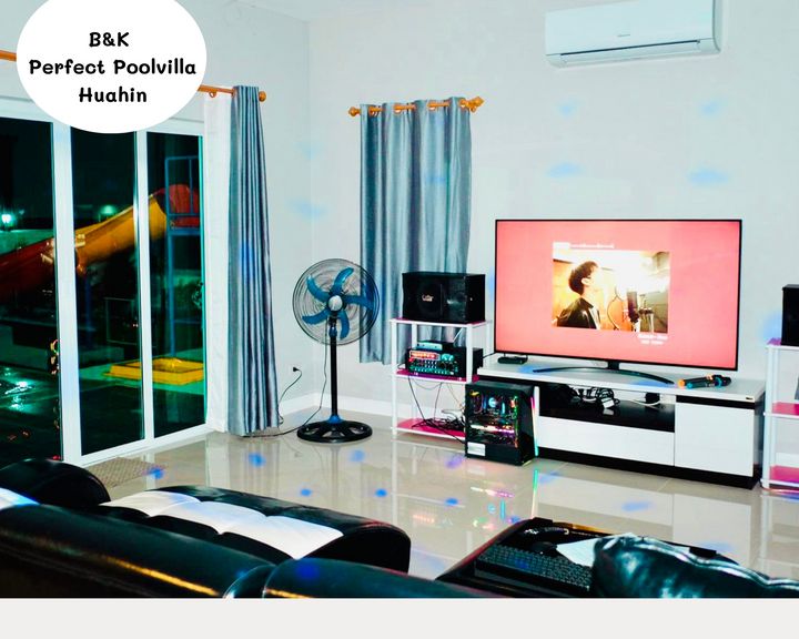 B&K Perfect Poolvilla Huahin Soi 88 บ้าน พูลวิลล่า หัวหิน ราคาถูก